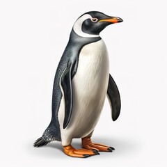 Fototapeta premium penguin isolated on white