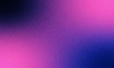 Purple blue pink grainy noise texture background vibrant color gradient banner backdrop, copy space