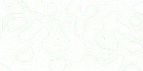 Natural printing illustrations of maps. panorama view multicolor wave curve lines banner background. topographic map in contour line light topographic topo contour map and ocean topographic line map.