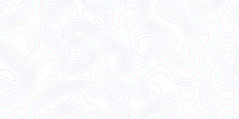 Natural printing illustrations of maps. panorama view multicolor wave curve lines banner background. topographic map in contour line light topographic topo contour map and ocean topographic line map.