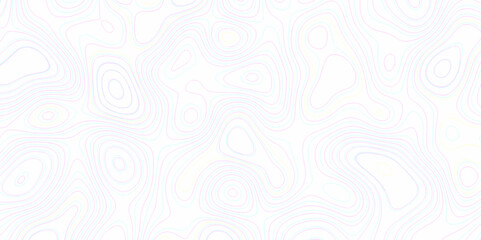 Natural printing illustrations of maps. panorama view multicolor wave curve lines banner background. topographic map in contour line light topographic topo contour map and ocean topographic line map.