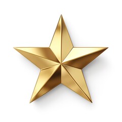 Obraz premium 3d golden star