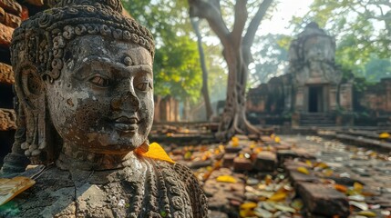 Exploring the ancient city of Ayutthaya, Thailand