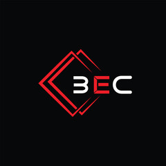 bec letter original monogram logo design