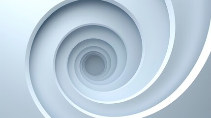 Fototapeta premium Abstract Spiral Background with Concentric Circles