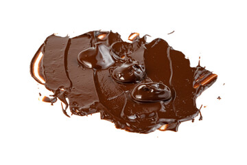 Chocolate spread isolated