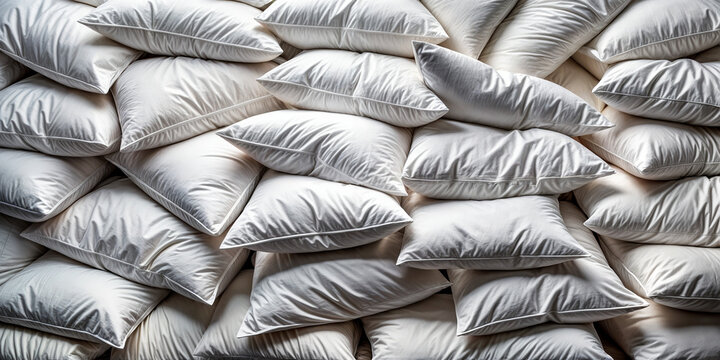 pile of pillows, background