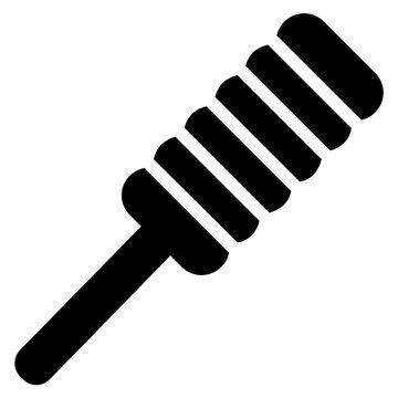 Lillipop Solid Icon Illustration