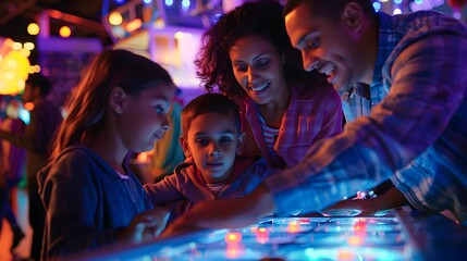 Family Fun at the Arcade