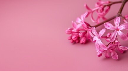 Fototapeta premium bouquet of pink flowers