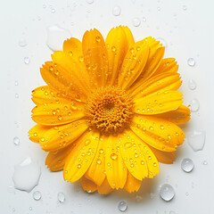 Calendula close-up picture