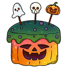 Halloween cake and bakery