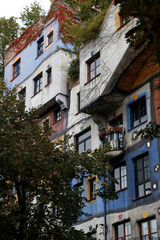 Architecture in the downtown of Vienna, Austria