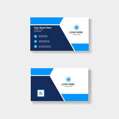 Modern and simple business card template.