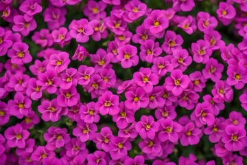 Million bells flower bokeh background, AI Generated