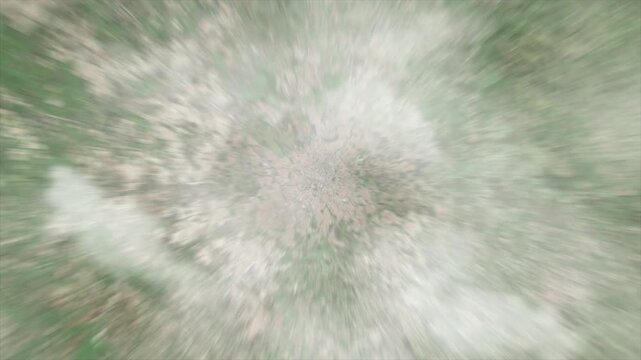 Earth zoom from space on Campinas - Sao Paulo - Brazil. And zoom out through clouds and atmosphere into space. Satellite view