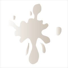 Paint gradient pigment spray splash stain illustration spots