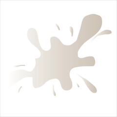 Paint gradient pigment spray splash stain illustration spots