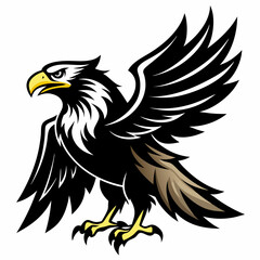 Fototapeta premium eagle in a background