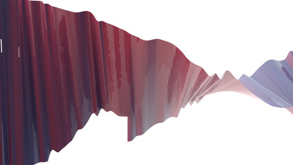 3D simple, abstract graphic art or background. 3D rendering	