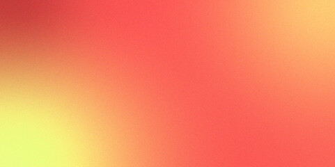 Abstract noise background with a red and yellow gradient for appealing and modern aesthetic Gradient red yellow orange blur abstract .. Best design for your ad, poster, banner