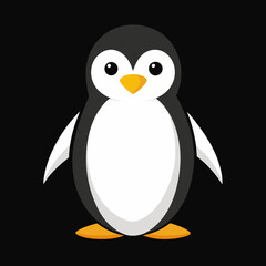 penguin on a white background
