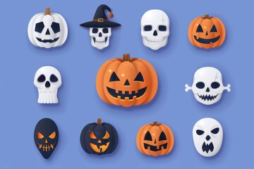 traditional masks, pumpkin carving, and wandering spirits.