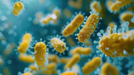 Microbial colonies on bathroom shower handles, germs, bathroom, depicting critical hygiene areas