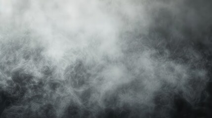Fototapeta premium Neutral Grey Smoke Background for Creative Use