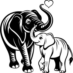 Obraz premium elephant Vector