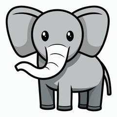 baby elephant Vector