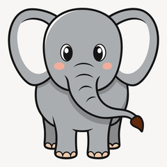 baby elephant Vector