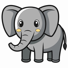 baby elephant Vector