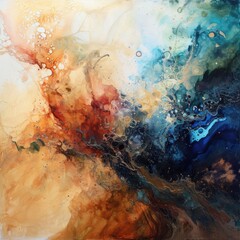 Naklejka premium Abstract art background.