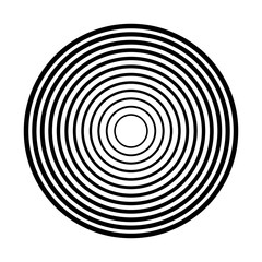 Circle decoration icon template