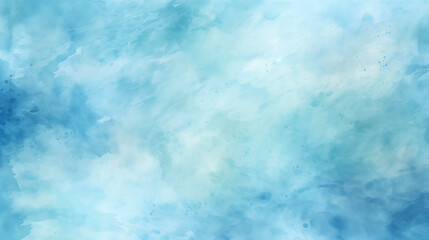 blue watercolor.  blue art painting texture. Abstract painting with vibrant colors