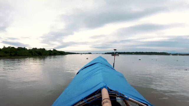 timelapse in  the Bulacan river