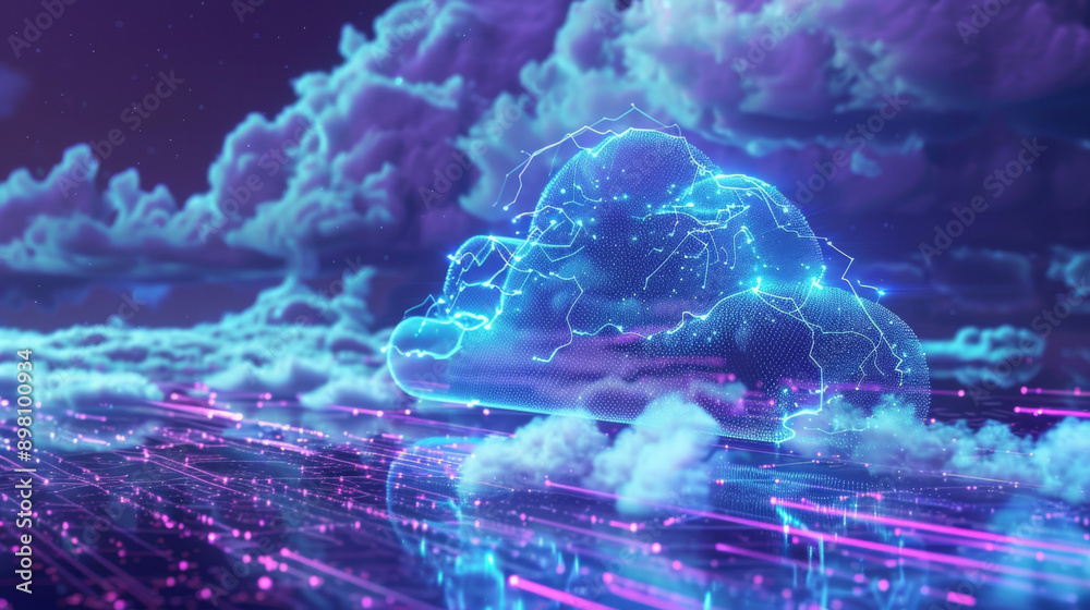 Poster cloud systems are now managed by ai that makes sure data is safe and easy to get to. this ai can aut
