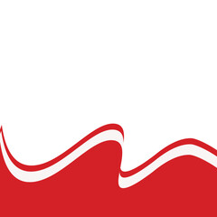 Red And White Border