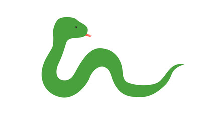 十二支イラストヘビ