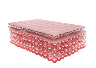 21. Skin Layer And Skin Cell, 3D Rendering
