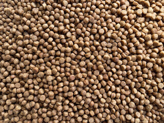 Food and background concept. Background of pet’s food or kibbles.