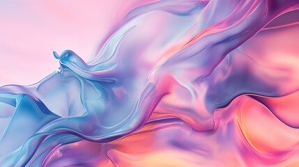 Background with liquid pastel paint. Mixed paints for poster or wallpaper. Modern art.