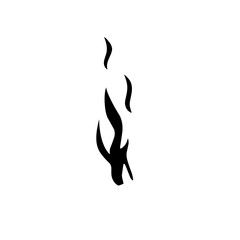 fire silhouette icon