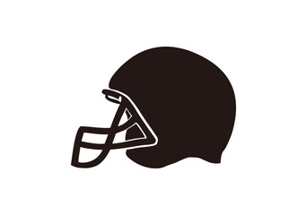 Naklejka premium アメフト ヘルメット
