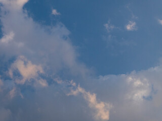 blue sky with clouds