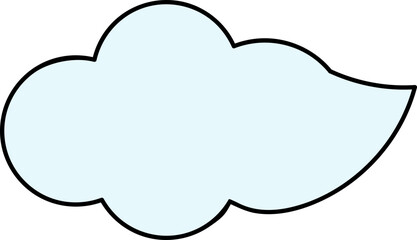 구름 일러스트