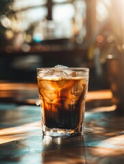 Glass of Iced Coffee