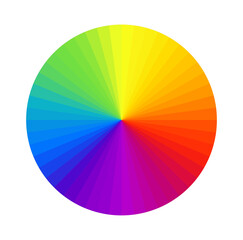 Obraz premium Extended Color Wheel Spectrum Vector Illustration