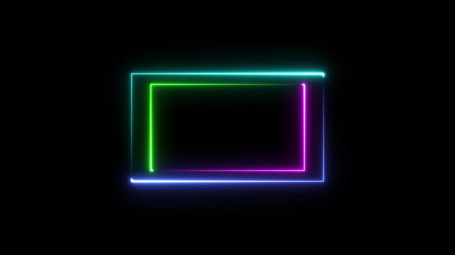  Ractangle icon animation. It is commonly used in digital interfaces to represent buttons, text fields, or other rectangular elements.